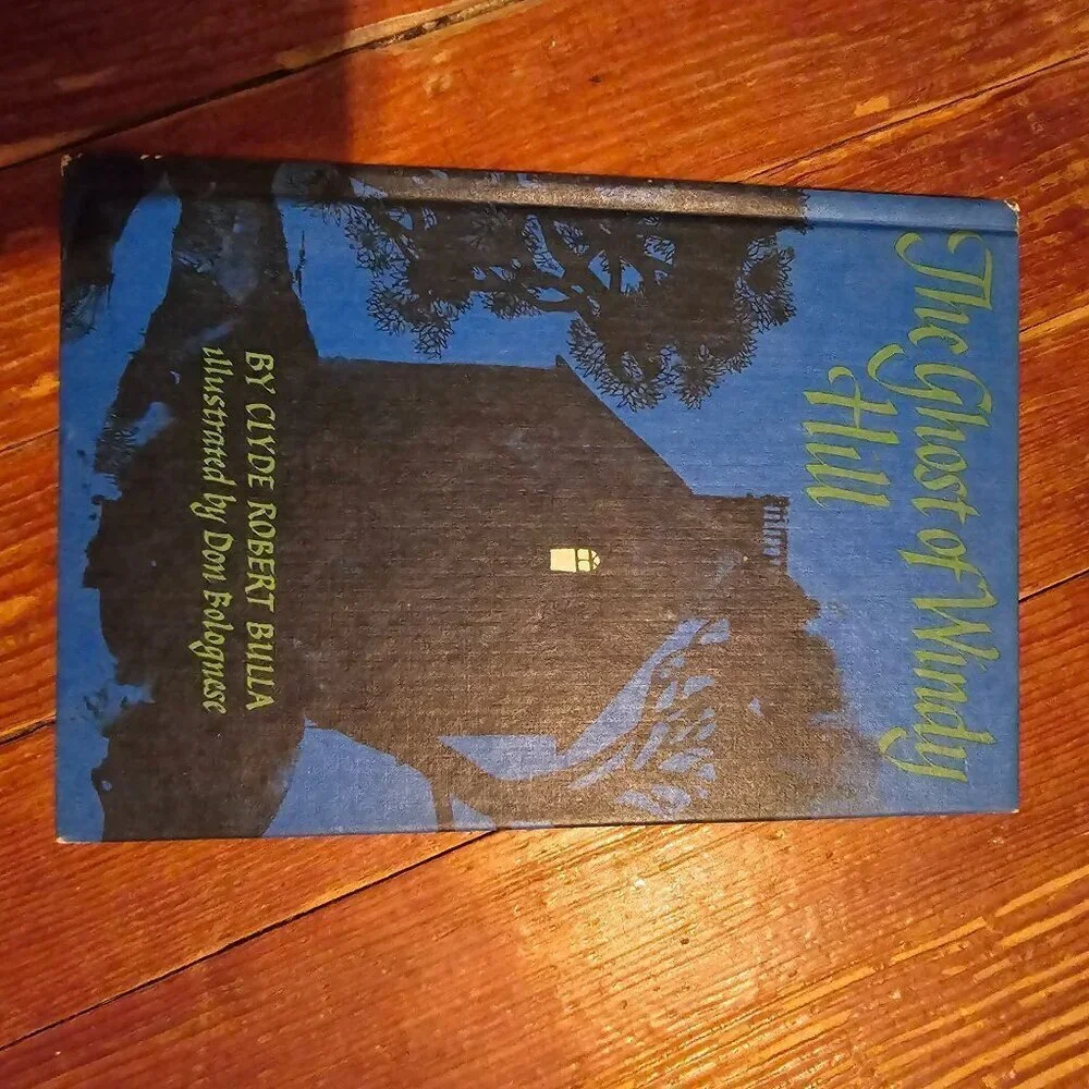The Ghost at Windy Hill by Clyde Robert Bulla Spooky Halloween Book  Vintage 196